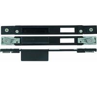 Gâche centrale réglable 21x240 mm pour serrure Performa - Vernis noir - 038631