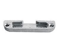 Gâche de galet à défoncer pour têtière de 16 mm pour crémone à larder pour menuiserie bois Ferco Gu