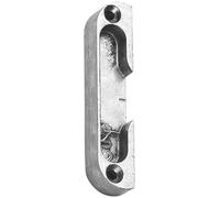 Gâche de galet à défoncer pour têtière de 18 mm pour crémone à larder pour menuiserie bois Ferco Gu