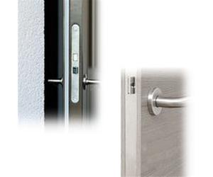 Gâche électrique à encastrer sans passage de serrure - WECA 90201.4 - Extel - 109201 Gris G