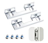 Gache Electrique Piece d Echange Type 115 Ajustable 32 mm Alu | Lot de 2 Piece d Ajustement pour Gache de Serrure Distance des Trous 32mm Alliage d Aluminium Accessoires Porte de Securite