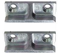 Gâche - ferrure oscillo-battante bois M6/12 - 8-00975-00-0-1 - par 2 FERCO
