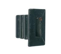 Gâche fonte 495 à sceller noir - - J528320