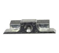 Gâche galet en applique pour PVC/bois - FERCO - 9-30627-00-0-1 Noir G