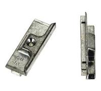 Gâche galet Ferco pour menuiserie PVC E135341001 Noir G