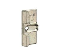 FERCO by THIRARD Gâche galet latéral pour fenêtre Fenster-Unijet 43x20mm E-19550-32-0-1