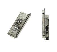 Ferco Gâche galet E135341001 pour menuiserie PVC Noir G