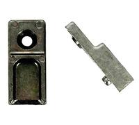 Gâche galet pour oscillo-battante 2 PVC - - 9-30256-00-0-1