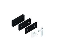 Gâche haute + câles pour verrous blanc danaos croisee ds (la) 6359