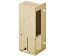 Gâche n° 3 en applique 2 temps gauche tirant bronze - BEUGNOT - BE10621100 Noir G