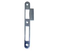 Gâche plate Multibat finition zinguée à bout rond - JPM - A16000-01-0A