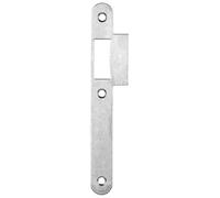 Gâche plate PIXELLE PX5000 bout rond inox - - GP2000-04-0J