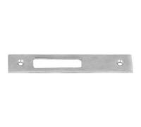 Gâche plate pour pêne basculant haut ou bas en inox 134X24X3 ISEO CITY