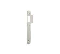 Gâche pour Serrure à Encastrée, Bec de Cane, Zinguée, Bouts Ronds, Hauteur 170 mm, Acier Robuste, Installation Facile, Sécurité Optimale, Design Élégant, Longue Durée, THIRARD