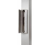 Gâche pour serrure de portail LAKQ 40, profil carré à partir de 40 mm, coloris vert