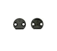 Gâche pour tringle simple à entailler hauteur 25mm bois - - 0-0309--00-0-1