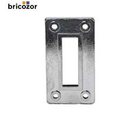 Gâche pour verrous à coulisse - à platine VACHETTE