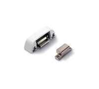 Gâche réglable antipanique panama 8500i pour recouvrement 0-11mm - blanc 9010 - 8500i_32