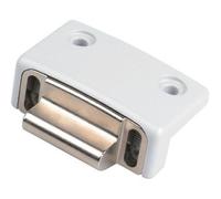 Gache reglable push pvc blanc