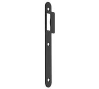 Gâche simple empennage pour serrure monopoints à larder NF et NFQC noire - HERACLES - I-L999-GH1NR