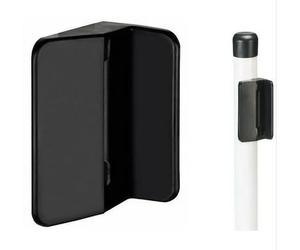 Gâche STK QF pour serrure TWIST40, pour poteaux carrés LOCINOX