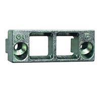 Gâche triangle double avec jeu de 12 mm Rainure 6/8x4 - - E-16678-00-0-1