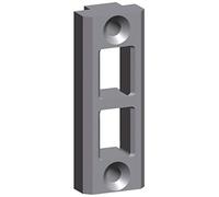 Gâches de tringle pour crémone à larder pour menuiserie PVC Ferco Gu (E-19511-22-0-1)