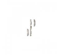 Vachette Gâche pour serrure à larder Mod. 520 Série 20500 - Lot 3 pcs Nickelé compatible multipoints