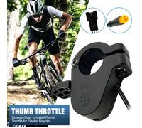 Gâchette d’accélérateur au doigt de trottinette à trois fils - HELLOVE - 300X - Blanc - Noir