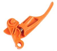 Gâchette d'accélérateur compatible avec FS70 FS56 HT56 KM56 Outil de jardin Équipement d'entretien de pelouse Pièce de rechange Orange 80 mm
