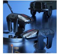 Gâchette de manette de jeu portable, gâchette de contrôleur de tir sensible, adaptée à PUBG/Law of Survival (noir)