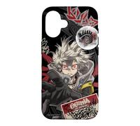Gachiakuta Rudo Action Pose Graffiti Sticker Collage Anime Coque pour iPhone 16