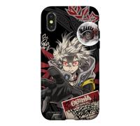 Gachiakuta Rudo Action Pose Graffiti Sticker Collage Anime Coque pour iPhone X/XS