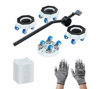 Gachiwar Kit De Déplacement Meuble avec roulettes pour Meubles Et Leve Meuble Lourd - Patin Glisseur pour Meuble Lourd avec Rehausseur Meuble, Leve Porte Et Outils De Transport sans Effort
