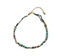 Gachon Pothier - Chergui Woven Short Necklace - Femme - Accessoires - Multicolore - Taille: ONE Size