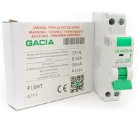 GACIA RCBO B10 1P 30 mA Type A GACIA Disjoncteur