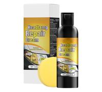 Gacqpli Crème De Polissage Pour Phares | Élimination Des Rayures Et Protection UV - Pâte Nettoyante Des Taches De Phare Pour Véhicules | Pour Poussière Pluie Garage Atelier Berline Camion