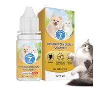 Gacqpli Soulagement des Démangeaisons pour Chiens - Lotion Apaisante 10ml pour Animaux,Protection Cutanée pour Chiot et Chien | pour Chien et Chat, Usage Quotidien Intérieur Extérieur Bain et Maison