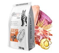 Gaczoo - Croquettes pour Chiens - Canard - pour Chiens Adultes et Seniors, Races Moyennes et Grandes - avec céréales, Viande sèche et vitamines - 20kg