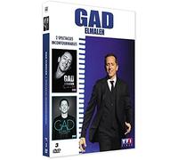 Gad Elmaleh – 2 spectacles incontournables : Papa est en haut + Sans tambour – DVD – Coffret