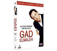 TelForceOne Coffret Gad Elmaleh – 3 premiers spectacles (Décalages/L'Autre c'est Moi/La Vie normale)