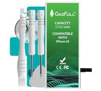 GadFull Batterie Compatible avec iPhone 6S | 2026 Date de Production | Y Compris Un Manuel de Réparation et la Boîte à Outils Profi Kit | Il Travaille avec Tous Les APN Originaux