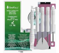 GadFull Batterie Haute capacité Compatible avec iPhone 11 Pro | 2026 Date de Production | Kit d'outillage Manuel et Profi Set de réparation | Batterie de téléphone Portable supplémentaire