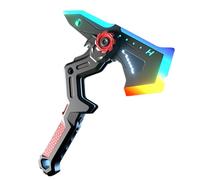 Gadget de costume fantastique : artefact de jeu éclairé, équipement de luminosité dynamique, figurine de changement multicolore avec mode d'éclairage interactif | Fournitures de vêtements créatifs