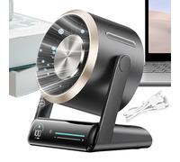 Gadget de refroidissement personnel - Circulateur d'air Stealth Tech, unité de réglage de la vitesse Century, moteur de tirage de chevet, Breeze Box rechargeable | Souffleur mobile haut