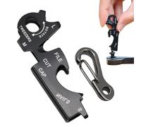 - Gadget de survie rouillé, outil de fixation de voyage léger | Dispositif de randonnée tactique, accessoire extérieur pliable, assistant de camping pic