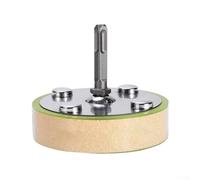 Gadget électrique de pose de carrelage pour carrelage mural et sol - Marteau vibrant rotatif à 360° avec tige d'extension remplaçable pour une prise en main en caoutchouc robuste