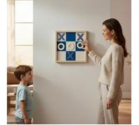 Gadget Fun - MISTER GADGET - Tic Tac Toe Mural en Bois - Multicolore