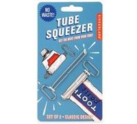 Tube de compression dentifrice Kikkerland Argent