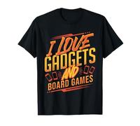Gadget Lover Fan de Jeu de société Geeky Tech et Jeu Amusant T-Shirt